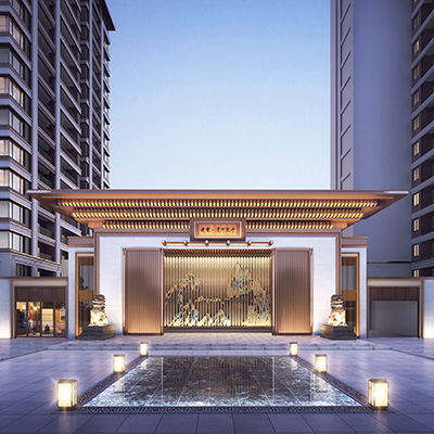 淮阳建业滨河院子（南院）幕墙外装饰工程